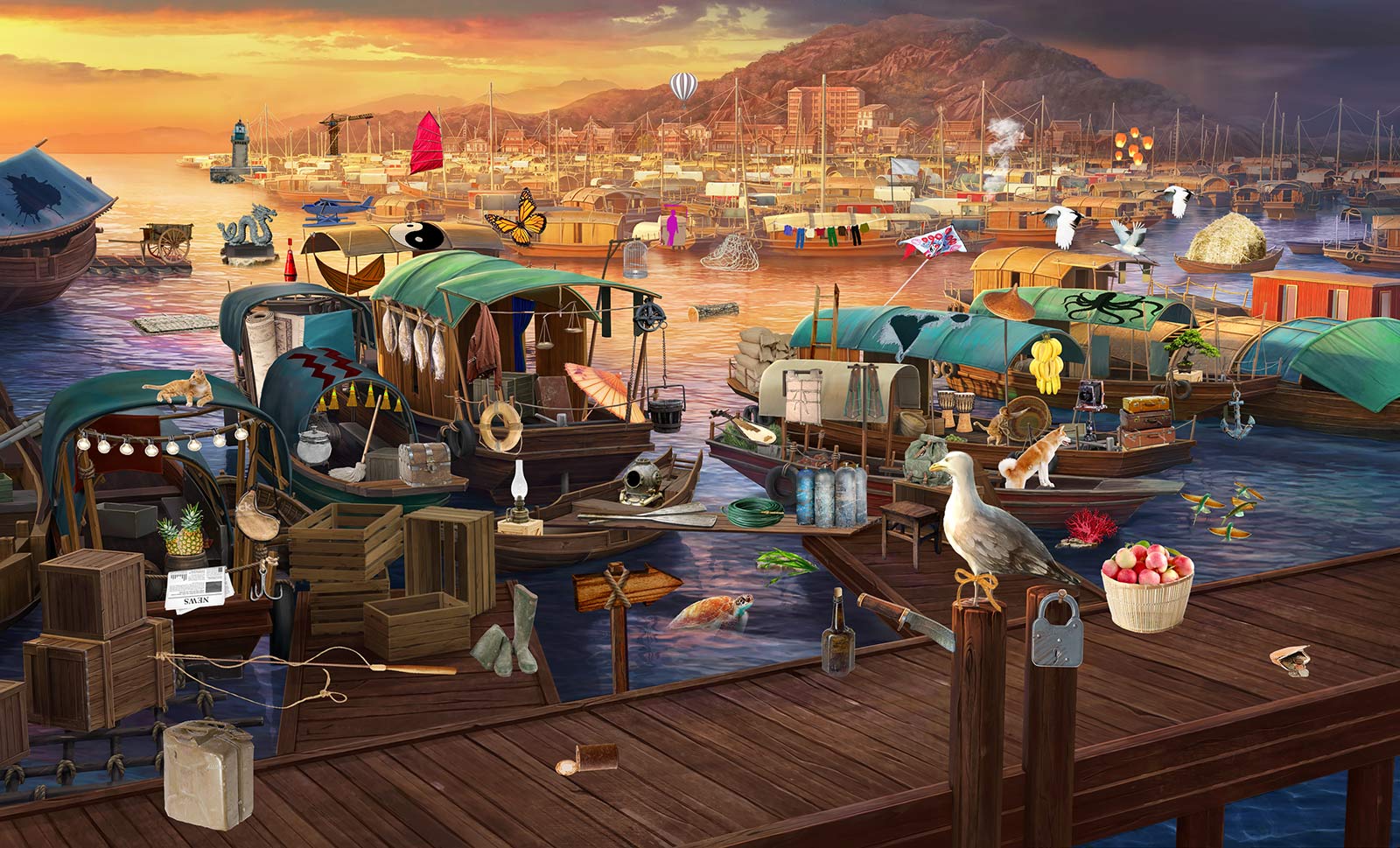Hidden Objects Art Outsouring | Hidden Object Game Design