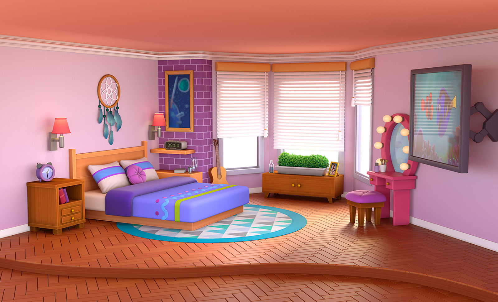 3D-room-Design-Makeover-art-outsourcing-customize-and-design-spaces-3D-Unity-3D-Max-HomeScapes-Gardenscapes-casual-art-paintover-match-3-Austin-Playrix-mobile-games