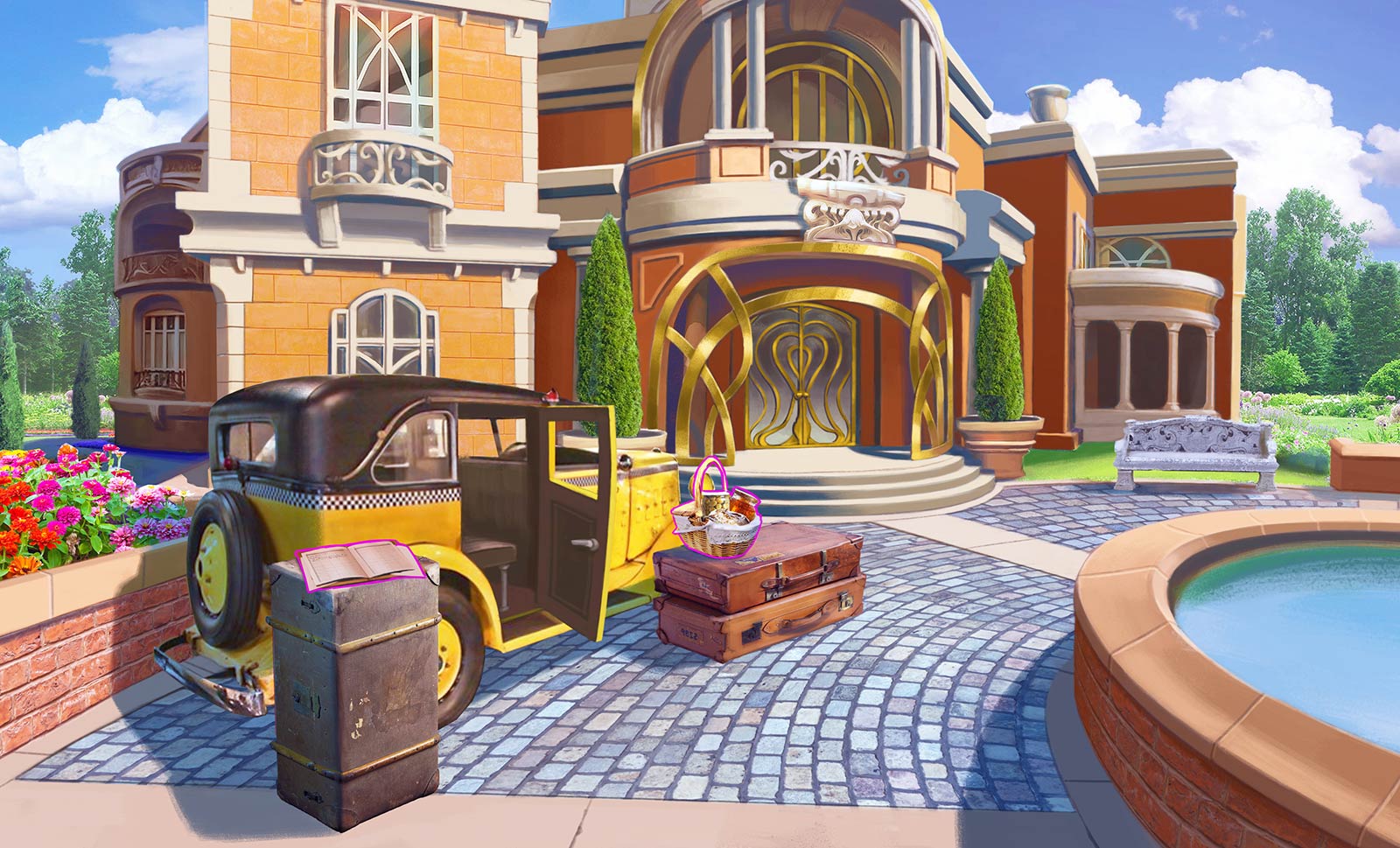 game concept art junes journey wooga