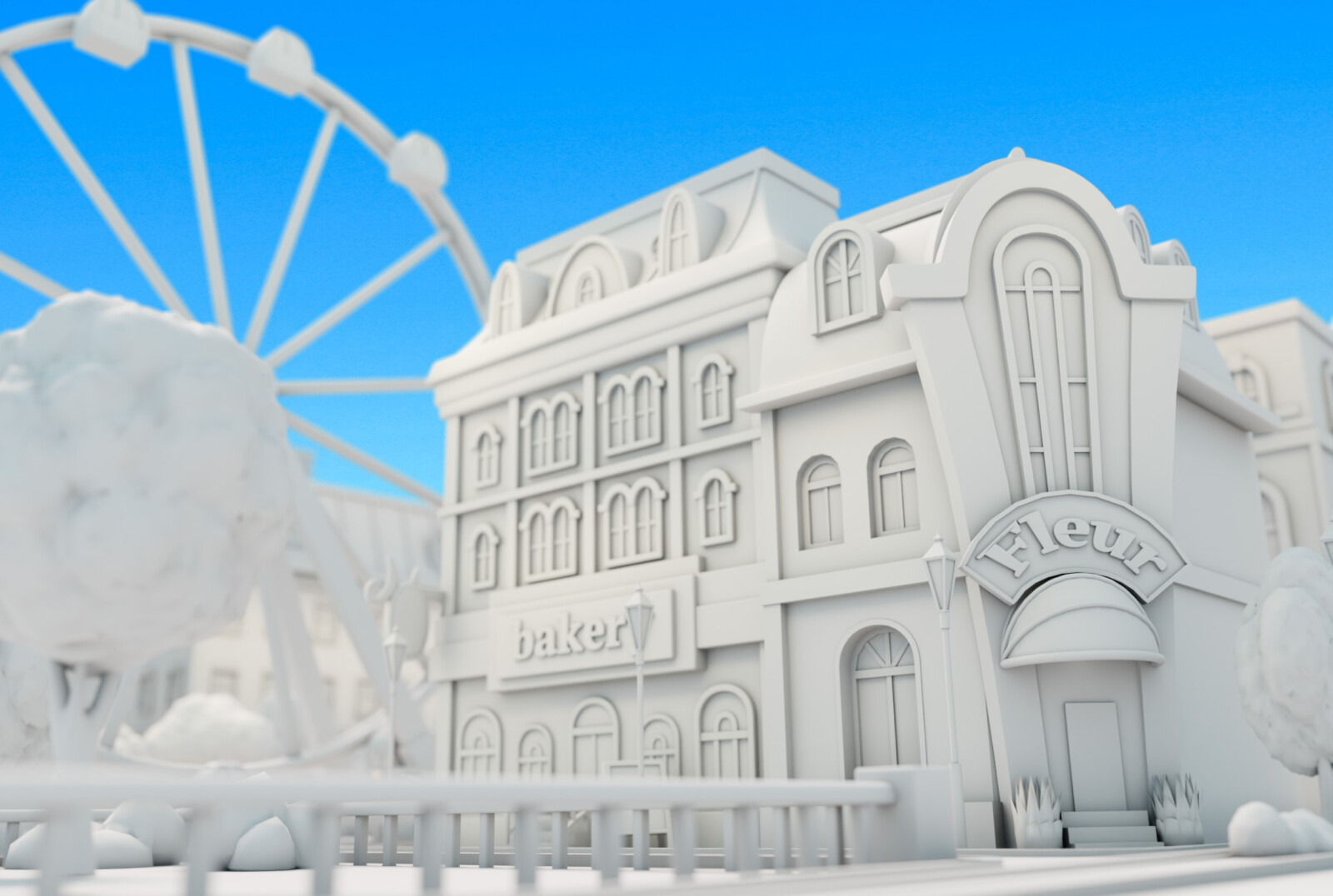 best_monopoly_game_3d_game_art_studio_monopoly_game_art_3d_art_projects_video_game_art_styles_3d_render