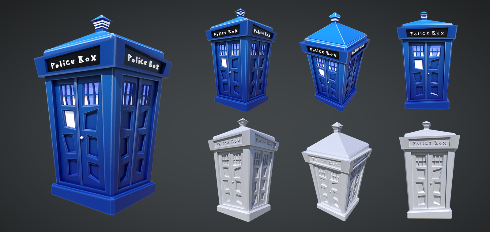 Tardis_doctor_who_render_roblox_style_3d_modeling_props_maya_blender_3ds_max_3d_artist_outsource_studio_mobile