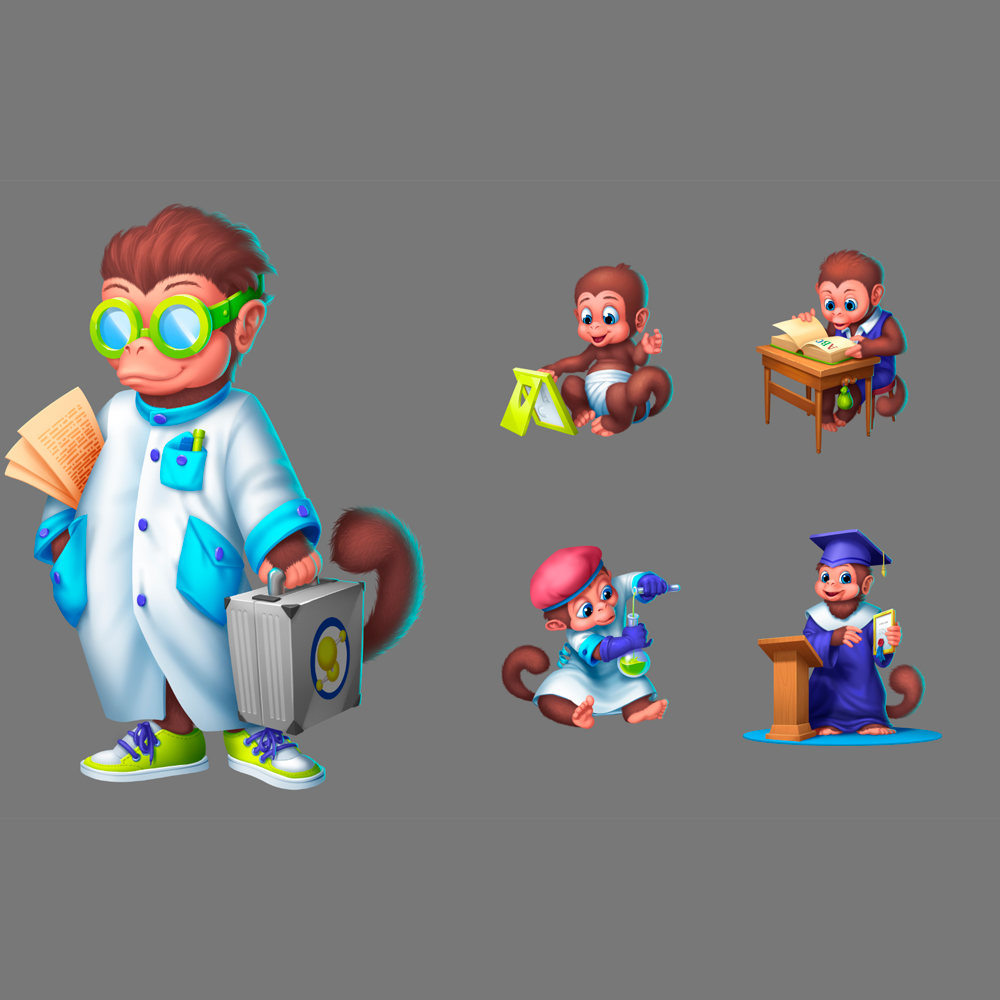 2D & 3D Characters Design Studio | From Concept to Model Outsourcing