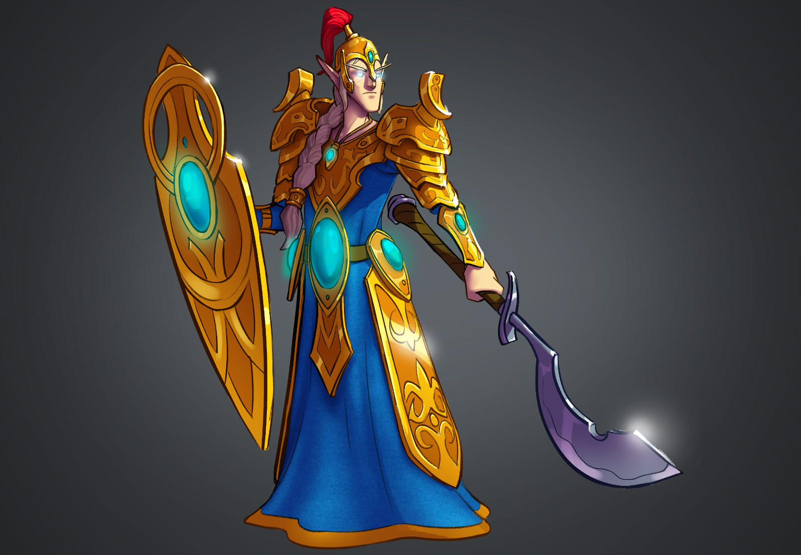 elf 2d characters game art concept 3d concept art concept art outsourcing