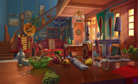 hidden object art hidden image art hidden object game developers hidden picture drawings environmental artist junes journey wooga merge