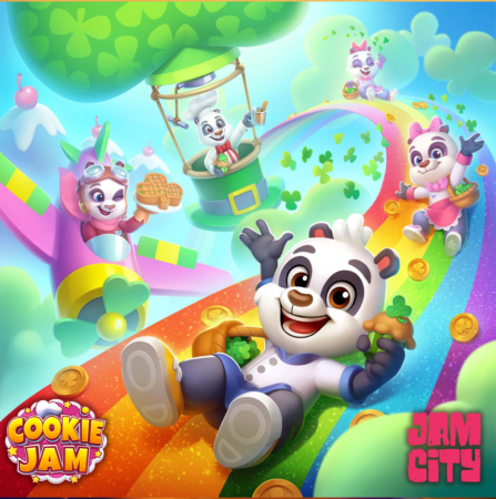 Jam City Cookie Jam Panda 2d illustrations Character Casual Art