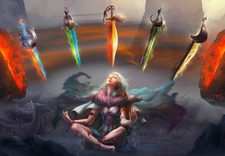 fantasy woman warrior