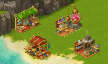 buildings assets animation production outsourcing studio game art services 2d animation 3d animation strategy arcade casual