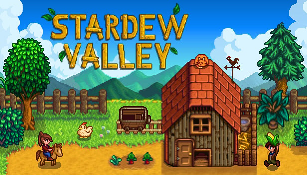 Stardew Valley. Peaceful RPG pixel art farming simulator